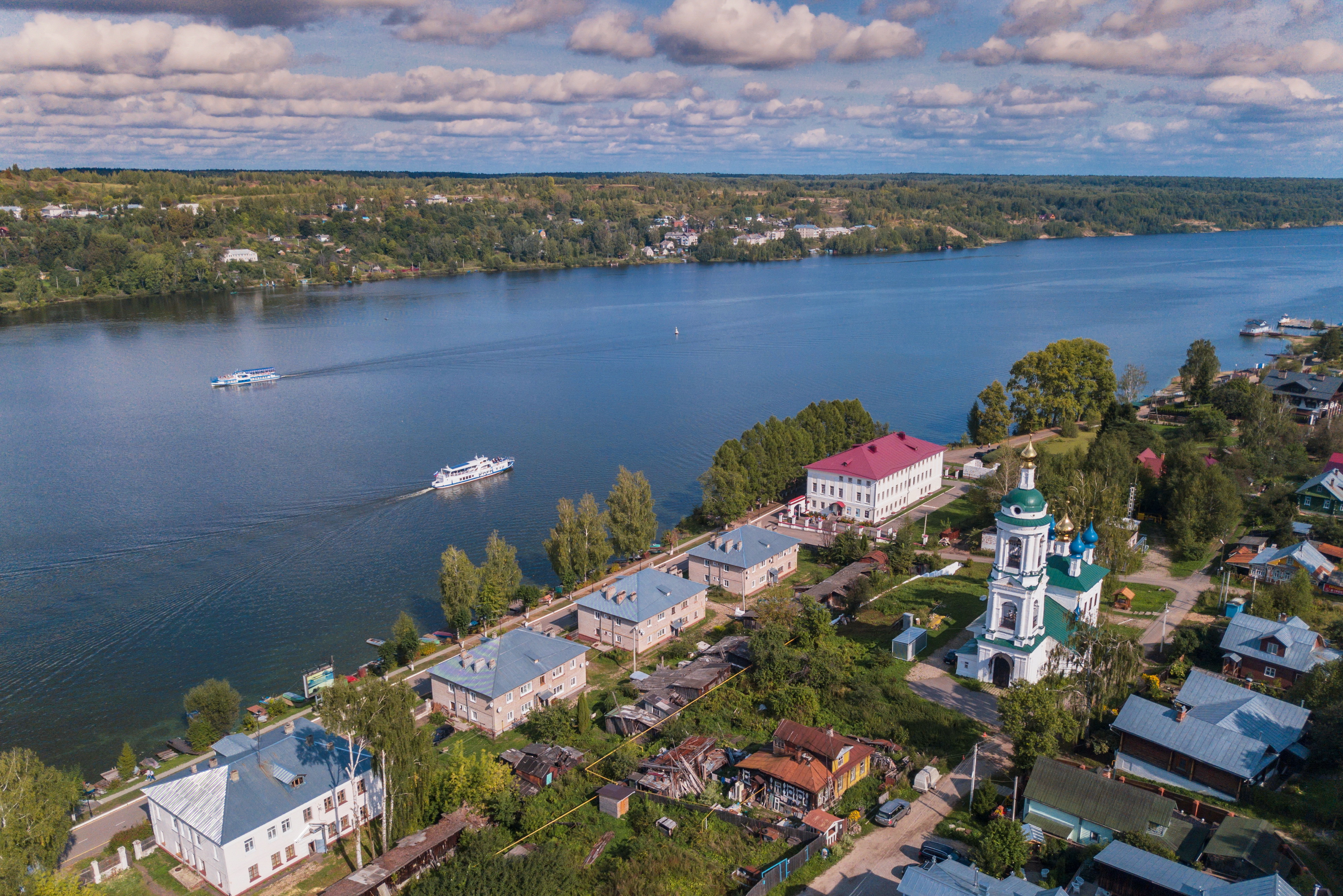 Теплоходная прогулка Кинешма Плес