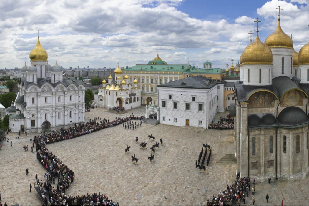 Соборная площадь в Москве