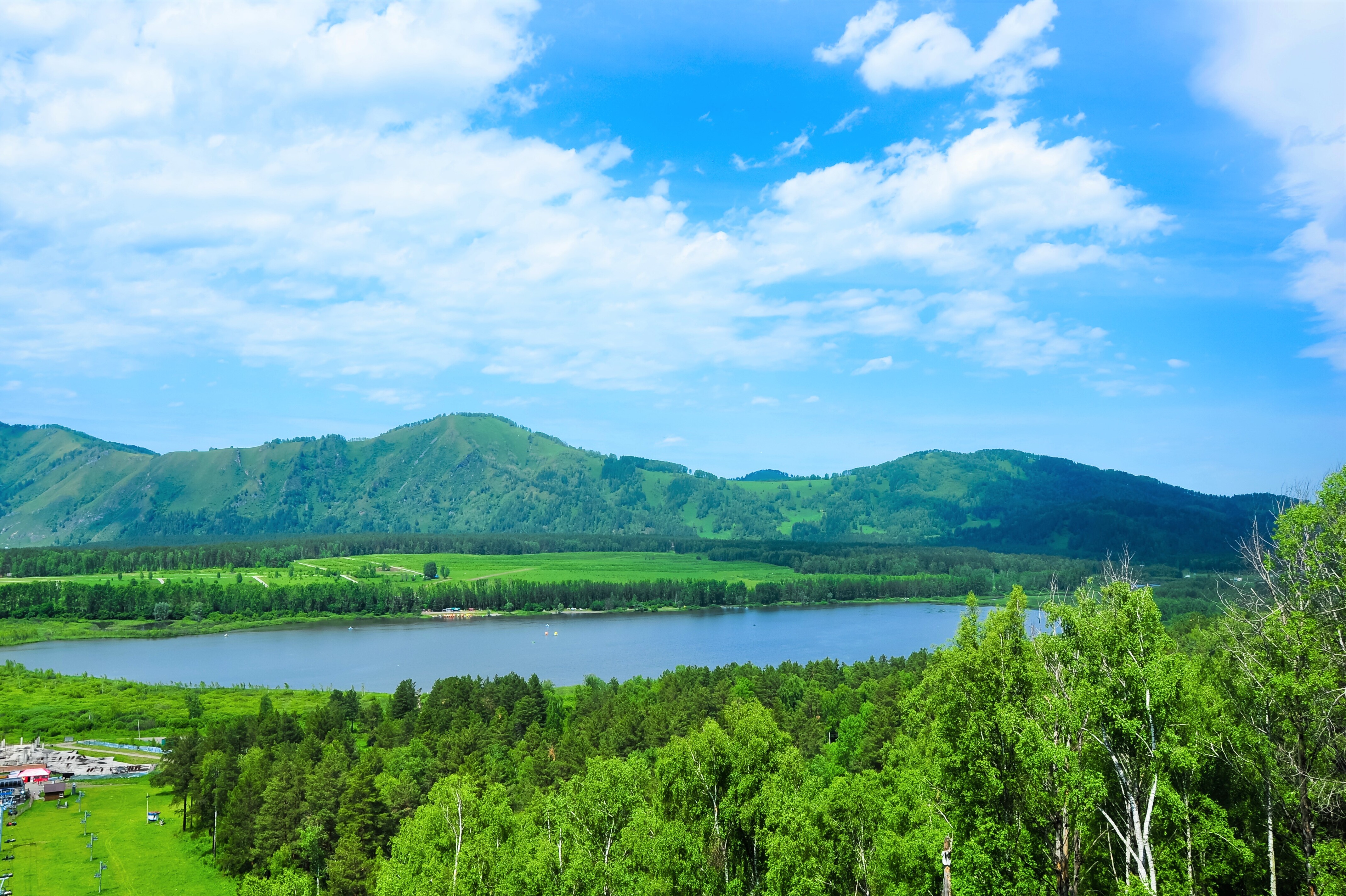 Село Манжерок Алтайский край