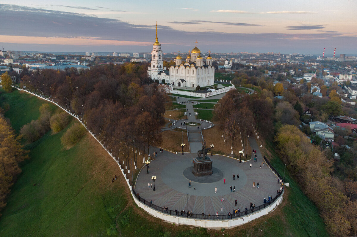 Владимир фото города достопримечательности