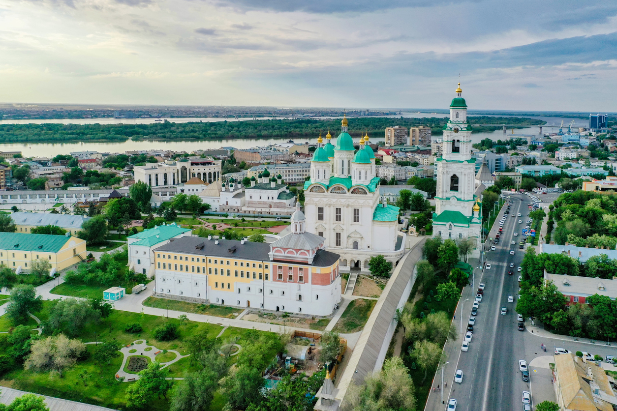 Кремль Астрахань в первозданном виде