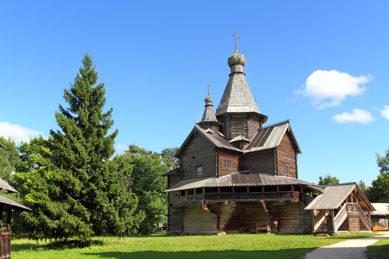 Средневековая деревянная часовня Европы