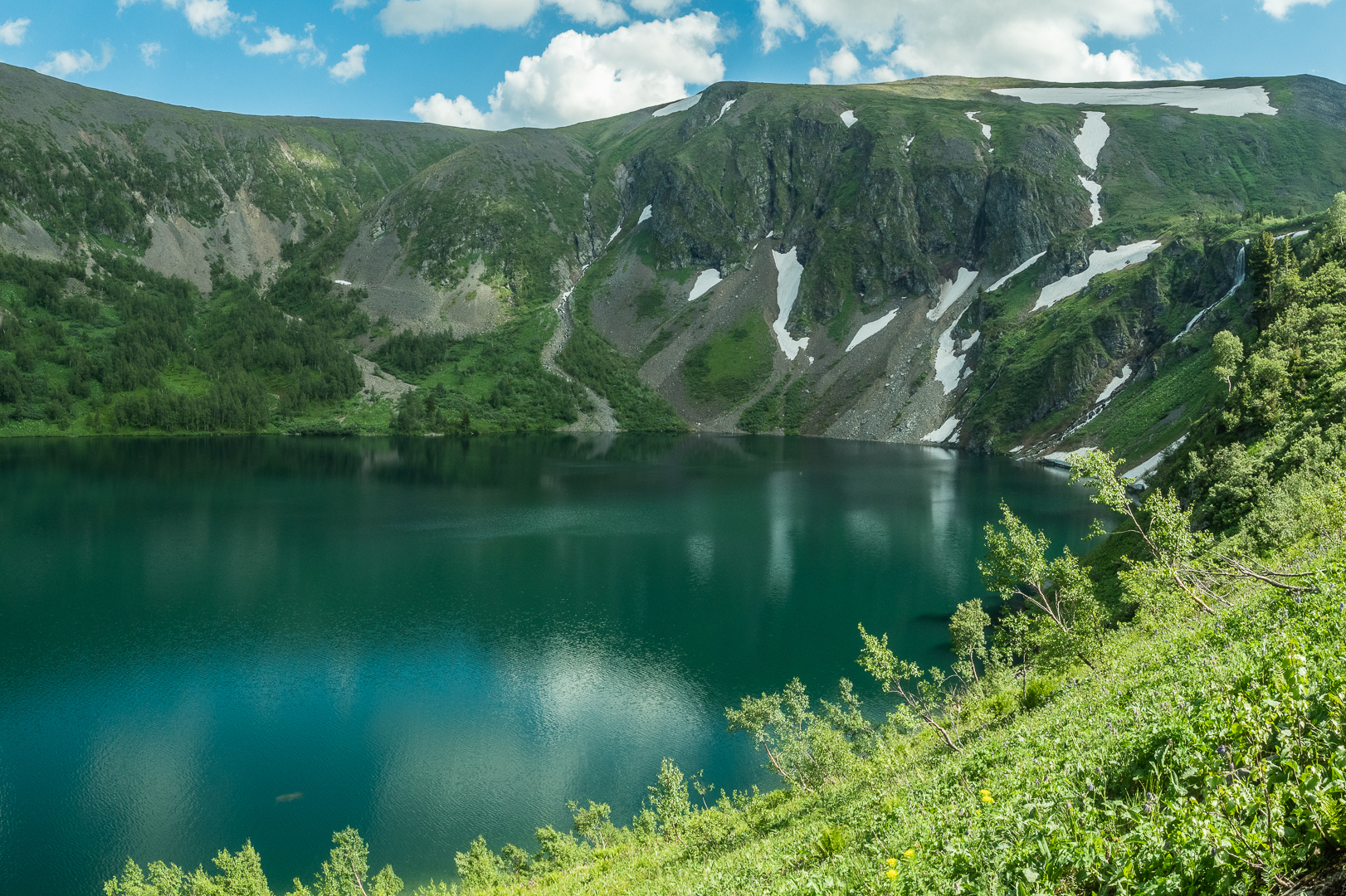 Голубое озеро Хакасия